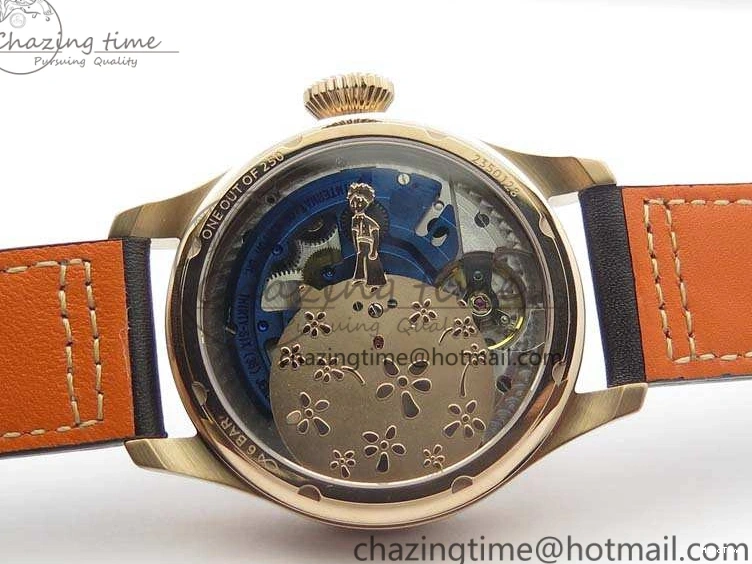 MIROTIME 0730 Big Pilot Real PR IW502701 RG YLF 1:1 Best Edition Blue Dial On Calfskin Strap A Classic 7225